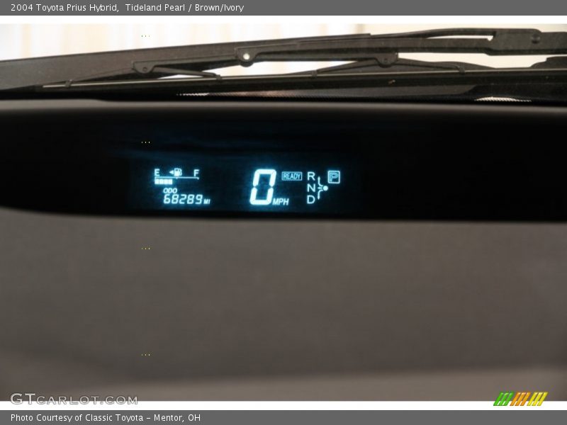 Tideland Pearl / Brown/Ivory 2004 Toyota Prius Hybrid