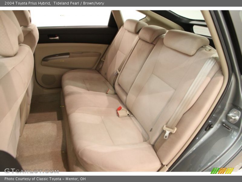 Tideland Pearl / Brown/Ivory 2004 Toyota Prius Hybrid