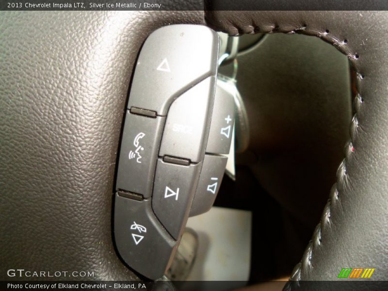 Silver Ice Metallic / Ebony 2013 Chevrolet Impala LTZ