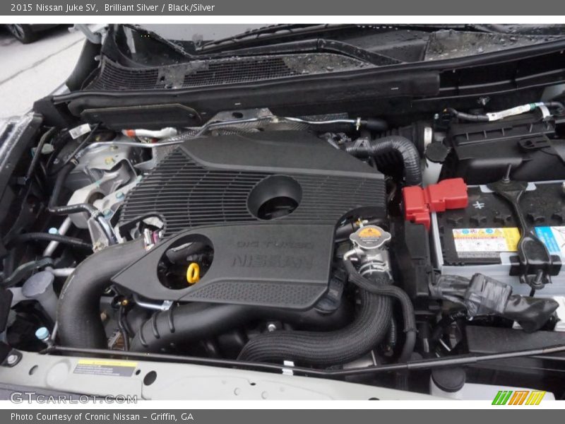Brilliant Silver / Black/Silver 2015 Nissan Juke SV