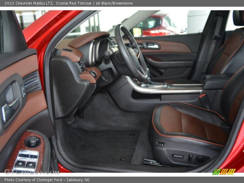 Crystal Red Tintcoat / Jet Black/Brownstone 2013 Chevrolet Malibu LTZ