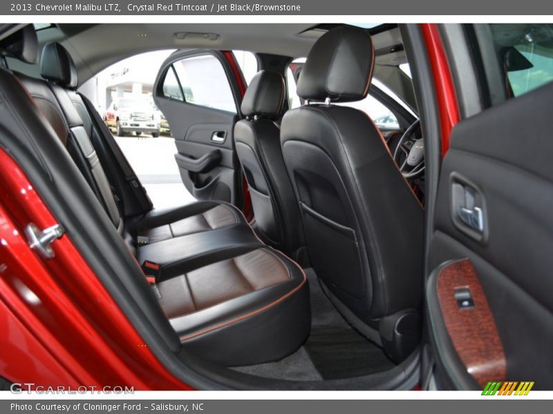Crystal Red Tintcoat / Jet Black/Brownstone 2013 Chevrolet Malibu LTZ