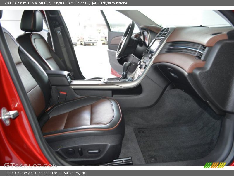 Crystal Red Tintcoat / Jet Black/Brownstone 2013 Chevrolet Malibu LTZ