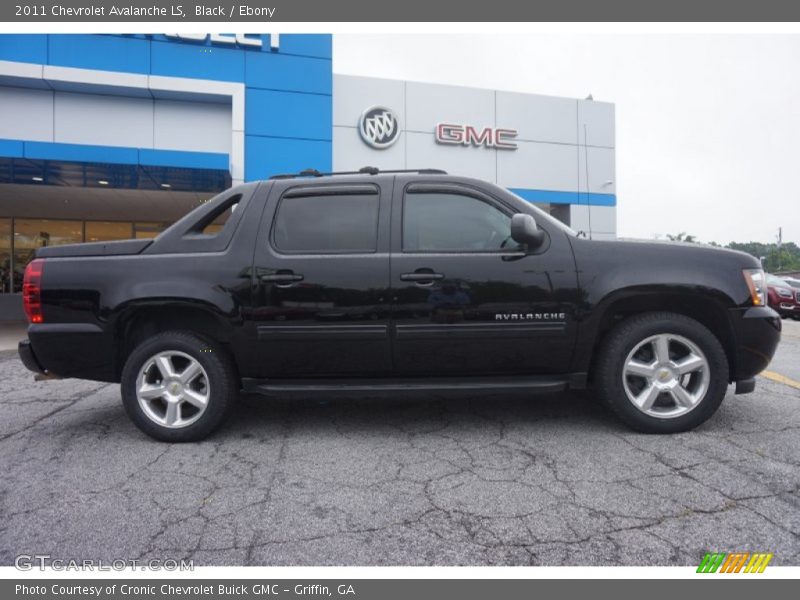 Black / Ebony 2011 Chevrolet Avalanche LS