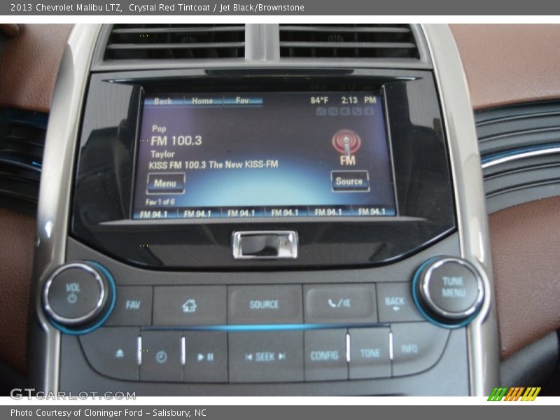 Crystal Red Tintcoat / Jet Black/Brownstone 2013 Chevrolet Malibu LTZ