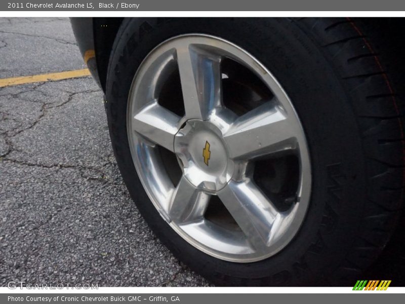 Black / Ebony 2011 Chevrolet Avalanche LS