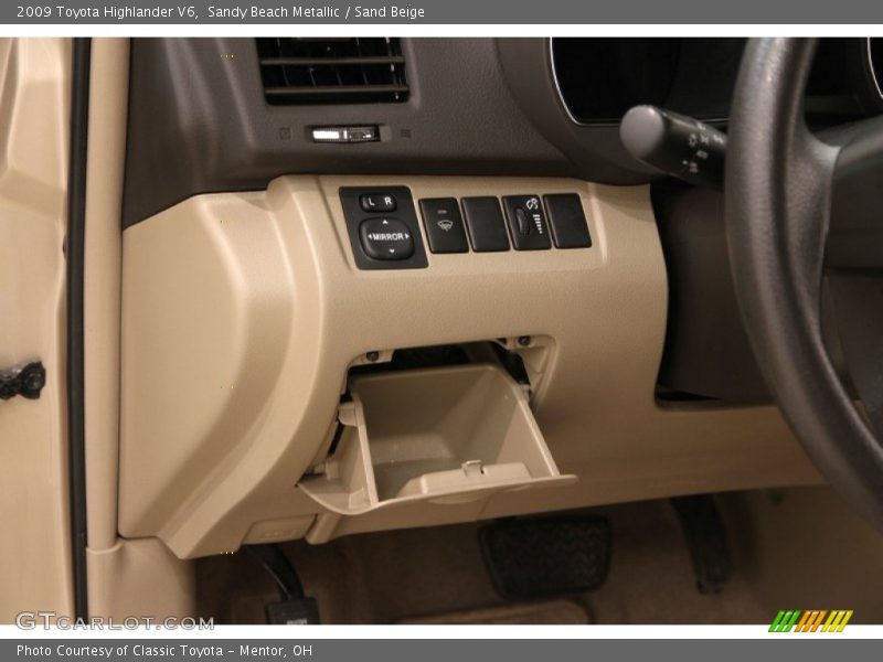 Sandy Beach Metallic / Sand Beige 2009 Toyota Highlander V6