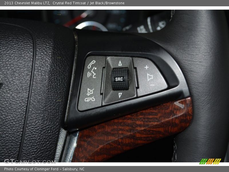Crystal Red Tintcoat / Jet Black/Brownstone 2013 Chevrolet Malibu LTZ