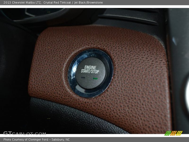 Crystal Red Tintcoat / Jet Black/Brownstone 2013 Chevrolet Malibu LTZ