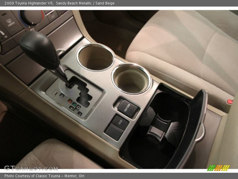 Sandy Beach Metallic / Sand Beige 2009 Toyota Highlander V6