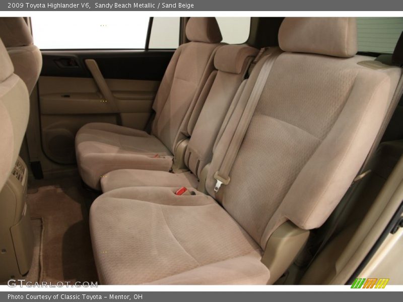 Sandy Beach Metallic / Sand Beige 2009 Toyota Highlander V6