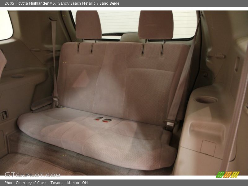 Sandy Beach Metallic / Sand Beige 2009 Toyota Highlander V6