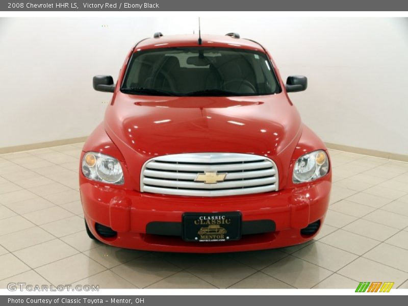 Victory Red / Ebony Black 2008 Chevrolet HHR LS