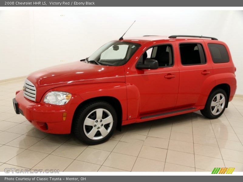 Victory Red / Ebony Black 2008 Chevrolet HHR LS