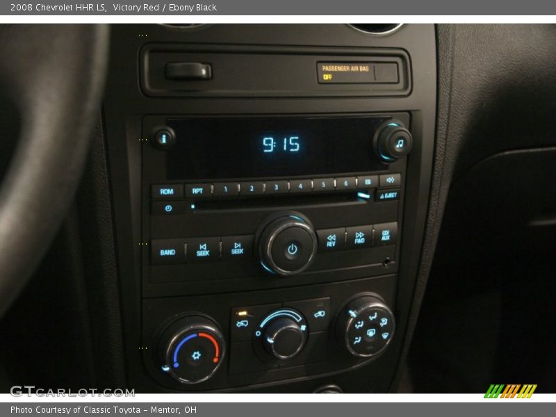 Victory Red / Ebony Black 2008 Chevrolet HHR LS