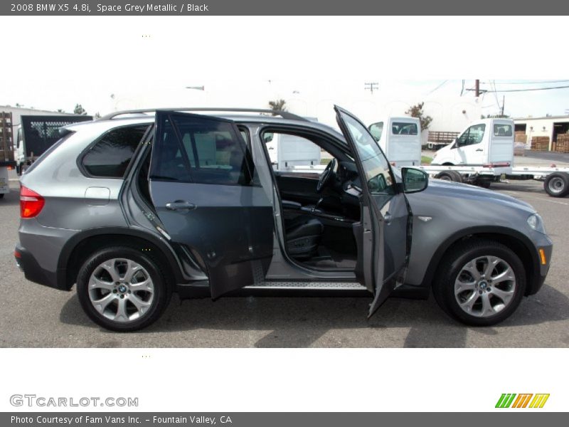 Space Grey Metallic / Black 2008 BMW X5 4.8i