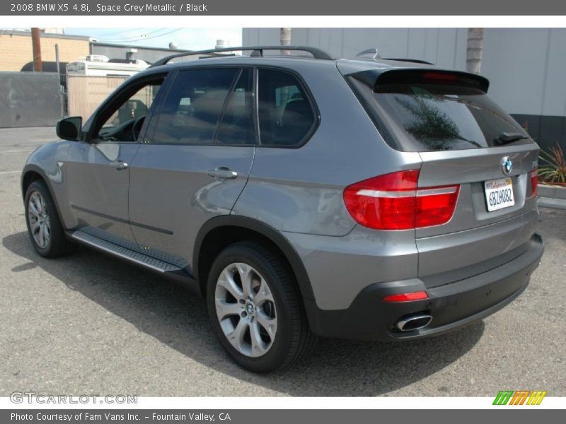 Space Grey Metallic / Black 2008 BMW X5 4.8i