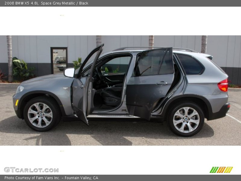 Space Grey Metallic / Black 2008 BMW X5 4.8i