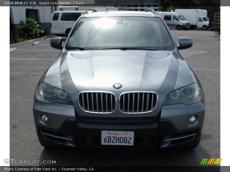Space Grey Metallic / Black 2008 BMW X5 4.8i