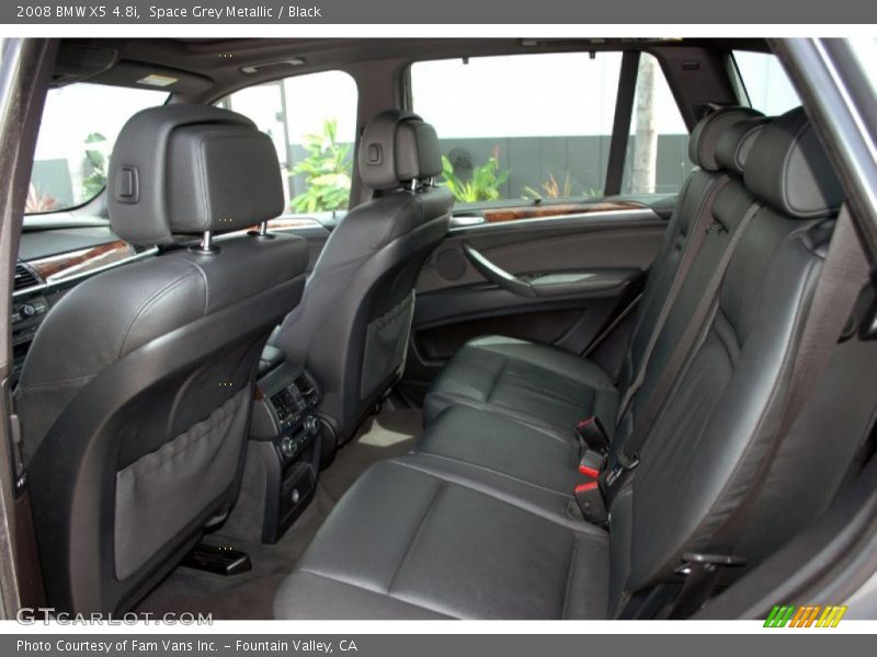 Space Grey Metallic / Black 2008 BMW X5 4.8i