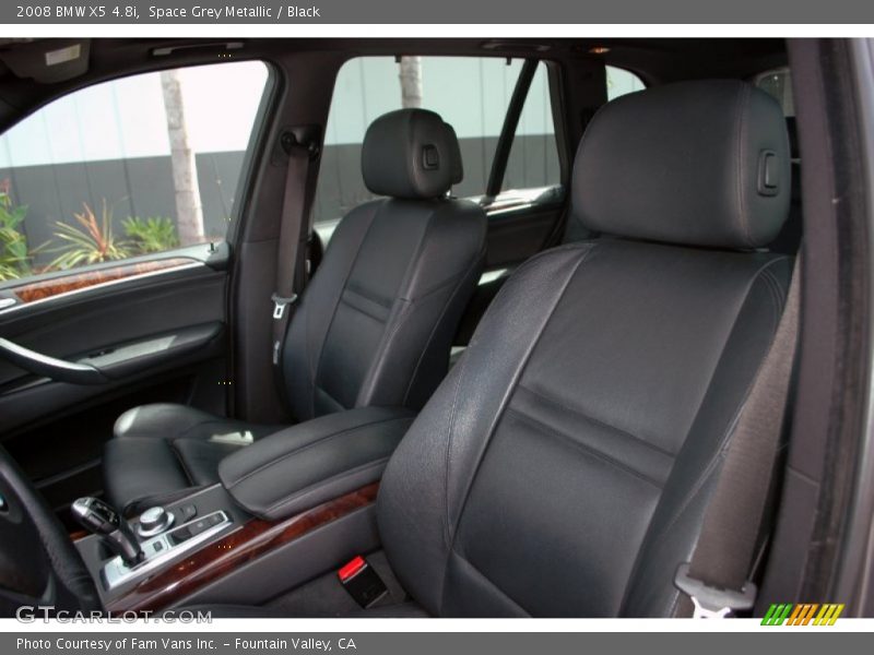 Space Grey Metallic / Black 2008 BMW X5 4.8i