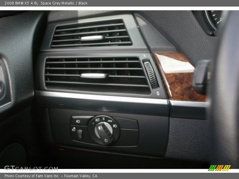 Space Grey Metallic / Black 2008 BMW X5 4.8i