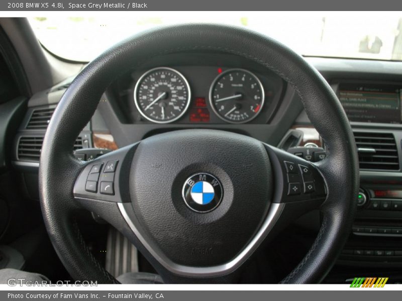 Space Grey Metallic / Black 2008 BMW X5 4.8i