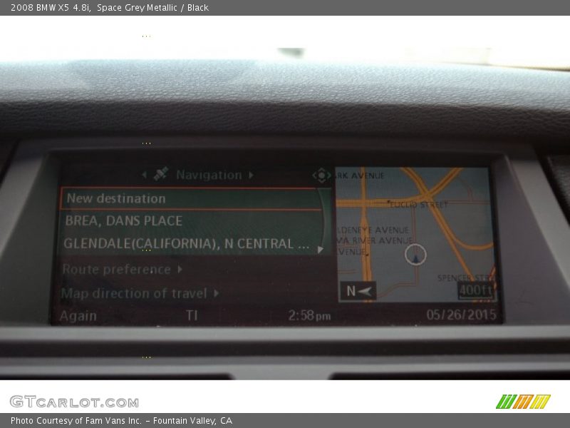Space Grey Metallic / Black 2008 BMW X5 4.8i