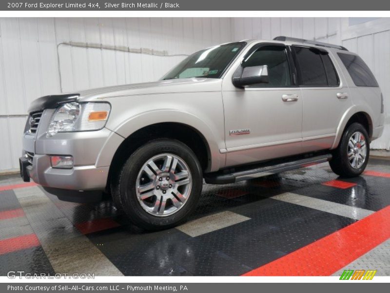 Silver Birch Metallic / Black 2007 Ford Explorer Limited 4x4
