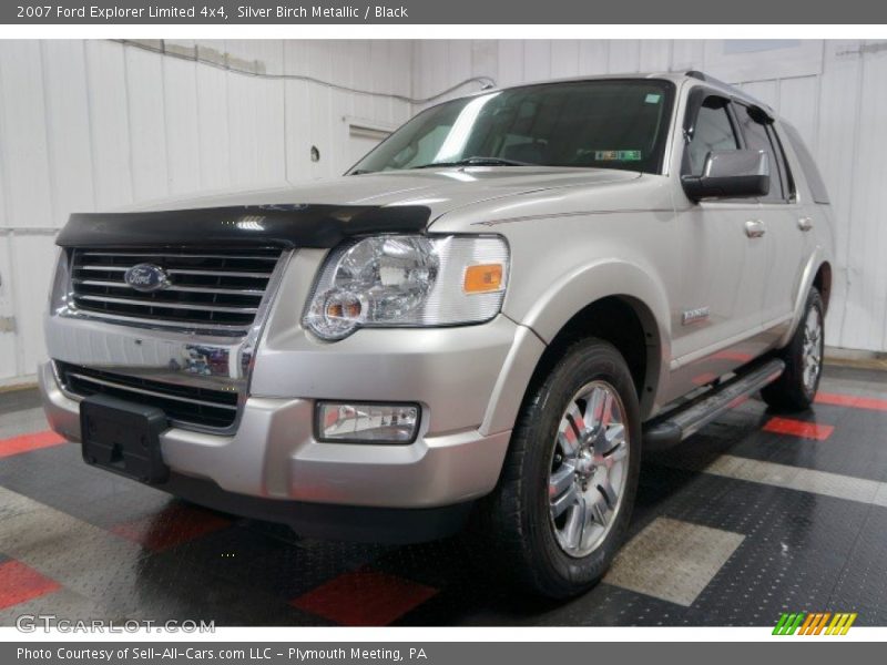 Silver Birch Metallic / Black 2007 Ford Explorer Limited 4x4