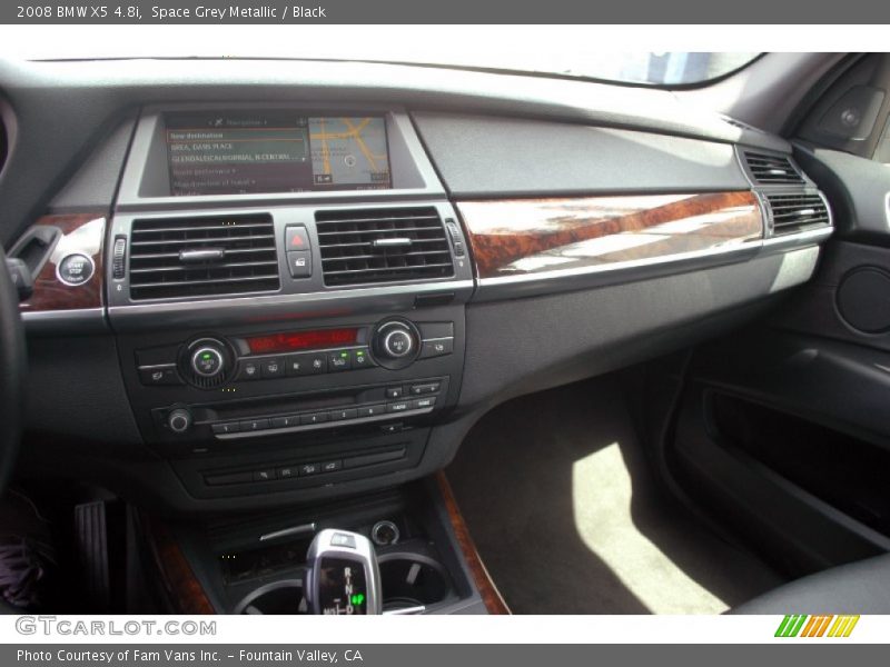 Space Grey Metallic / Black 2008 BMW X5 4.8i