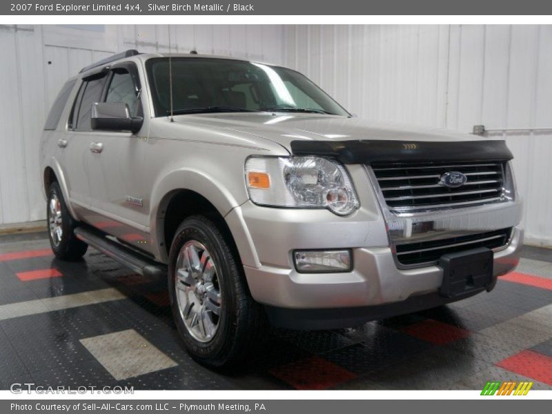 Silver Birch Metallic / Black 2007 Ford Explorer Limited 4x4