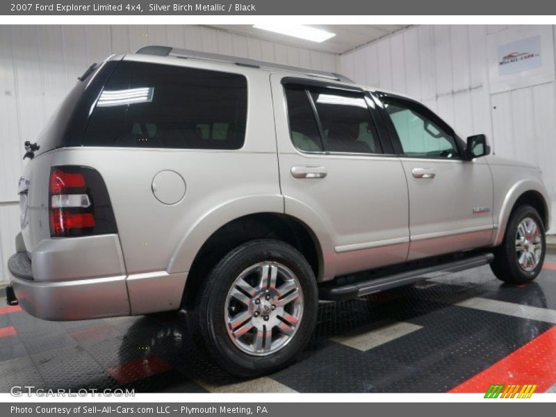 Silver Birch Metallic / Black 2007 Ford Explorer Limited 4x4