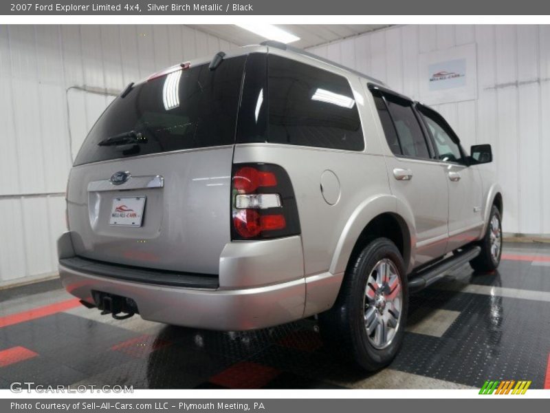 Silver Birch Metallic / Black 2007 Ford Explorer Limited 4x4