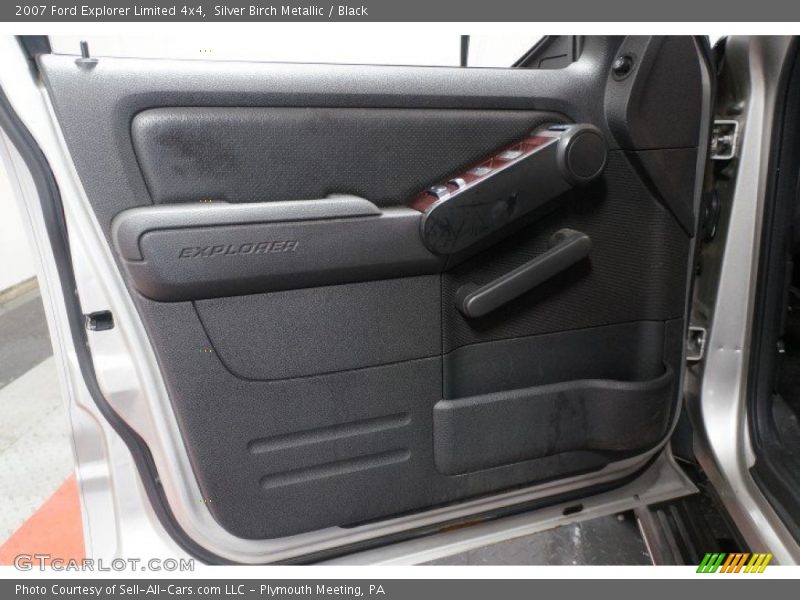 Silver Birch Metallic / Black 2007 Ford Explorer Limited 4x4