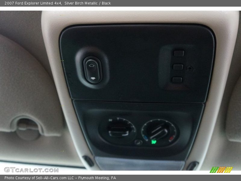 Silver Birch Metallic / Black 2007 Ford Explorer Limited 4x4