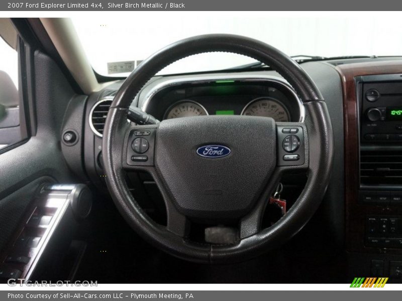 Silver Birch Metallic / Black 2007 Ford Explorer Limited 4x4