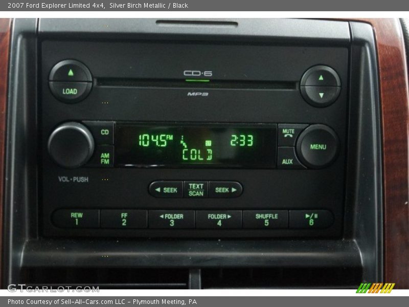 Silver Birch Metallic / Black 2007 Ford Explorer Limited 4x4