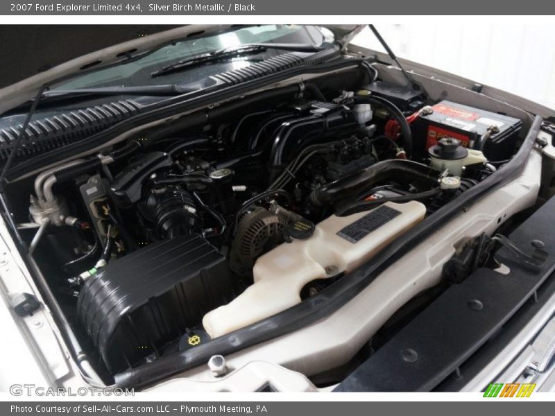 Silver Birch Metallic / Black 2007 Ford Explorer Limited 4x4