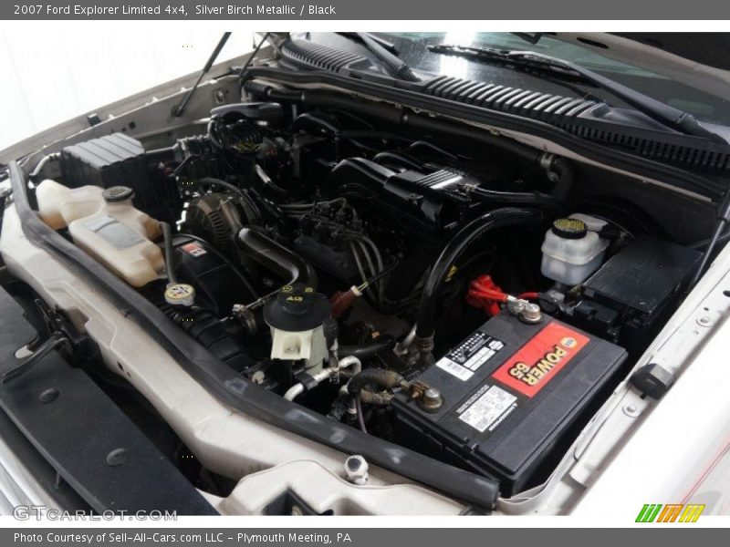 Silver Birch Metallic / Black 2007 Ford Explorer Limited 4x4