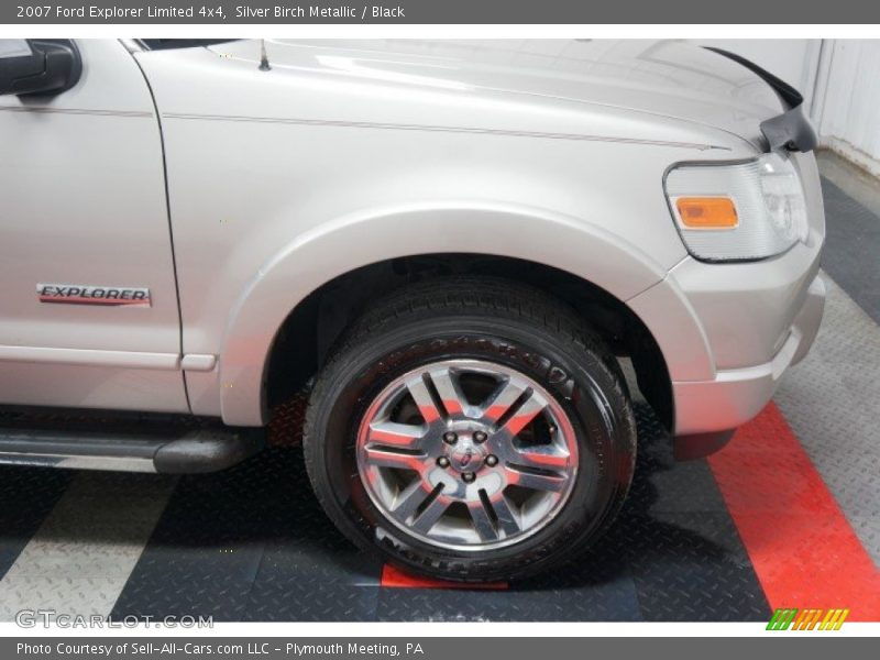 Silver Birch Metallic / Black 2007 Ford Explorer Limited 4x4