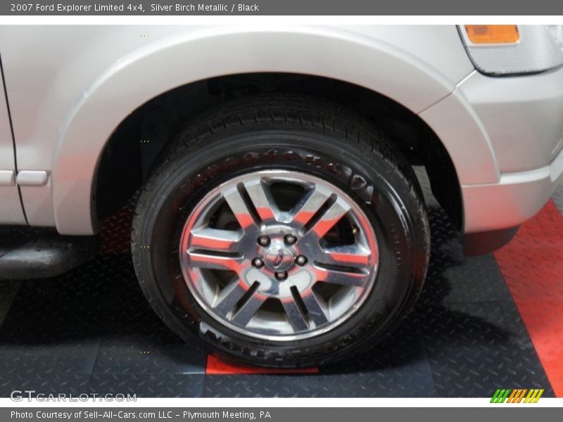 Silver Birch Metallic / Black 2007 Ford Explorer Limited 4x4