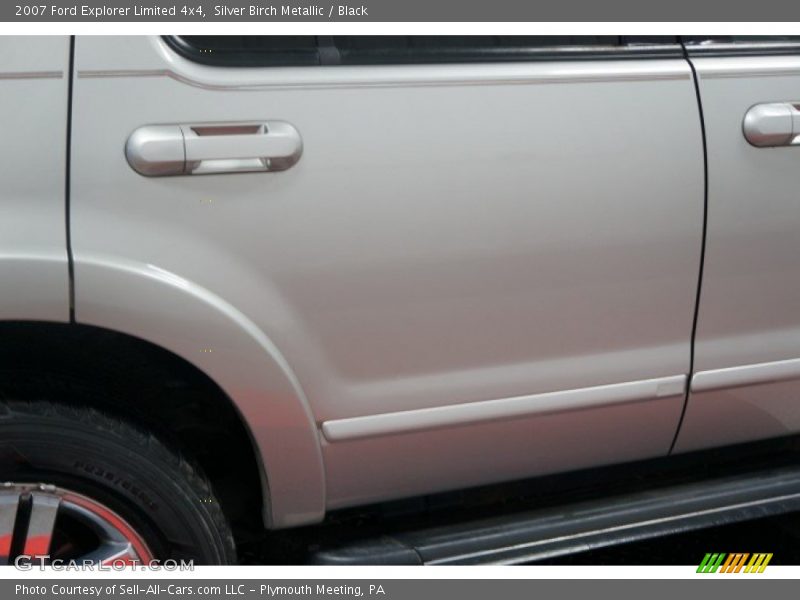 Silver Birch Metallic / Black 2007 Ford Explorer Limited 4x4