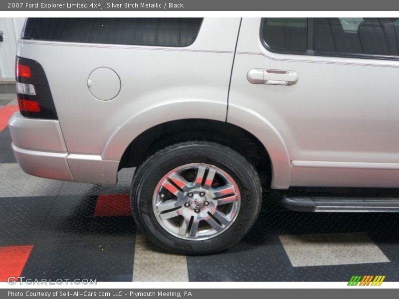 Silver Birch Metallic / Black 2007 Ford Explorer Limited 4x4