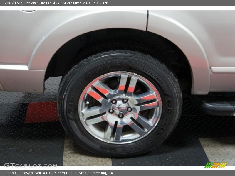 Silver Birch Metallic / Black 2007 Ford Explorer Limited 4x4