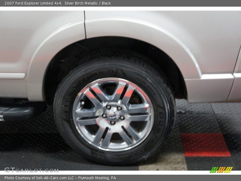 Silver Birch Metallic / Black 2007 Ford Explorer Limited 4x4