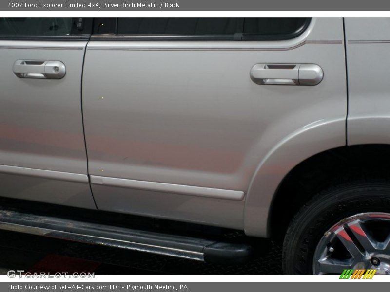 Silver Birch Metallic / Black 2007 Ford Explorer Limited 4x4