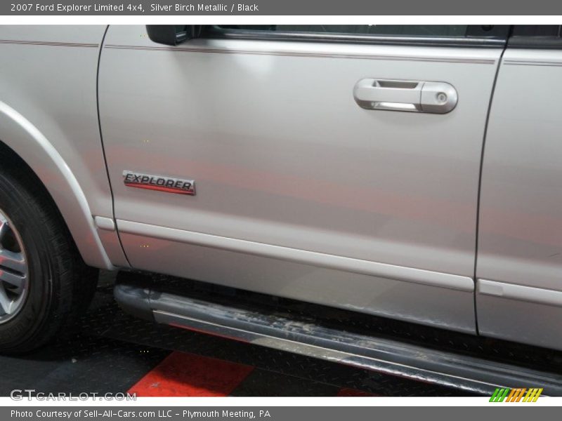 Silver Birch Metallic / Black 2007 Ford Explorer Limited 4x4