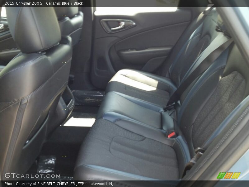 Ceramic Blue / Black 2015 Chrysler 200 S