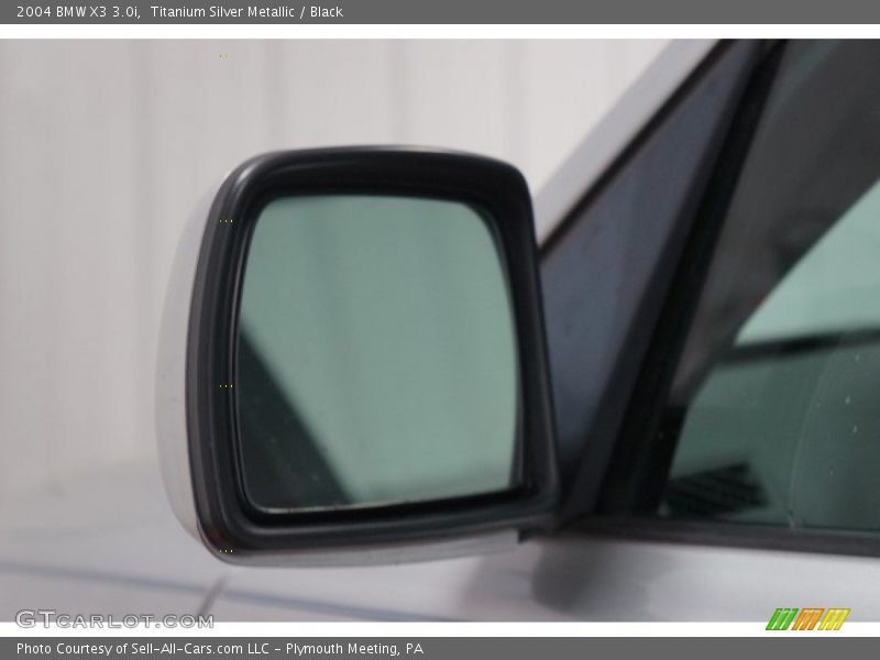 Titanium Silver Metallic / Black 2004 BMW X3 3.0i